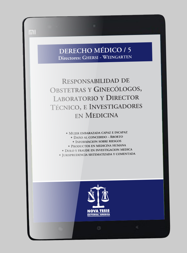 Derecho mdico 5. Responsabilidad de obstetras y gineclogos